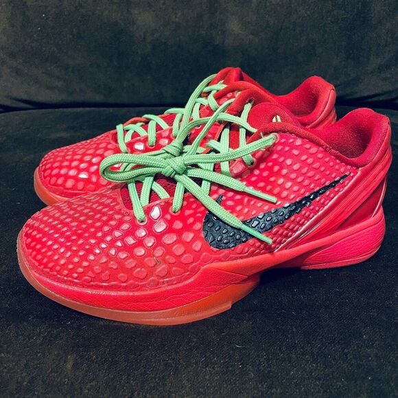 Nike Kobe 6 Reverse Grinch - 5 Youth FV9676-600 6.5-7.0 Womens size - Picture 3 of 16